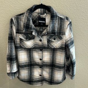 Girls Shacket/flannel